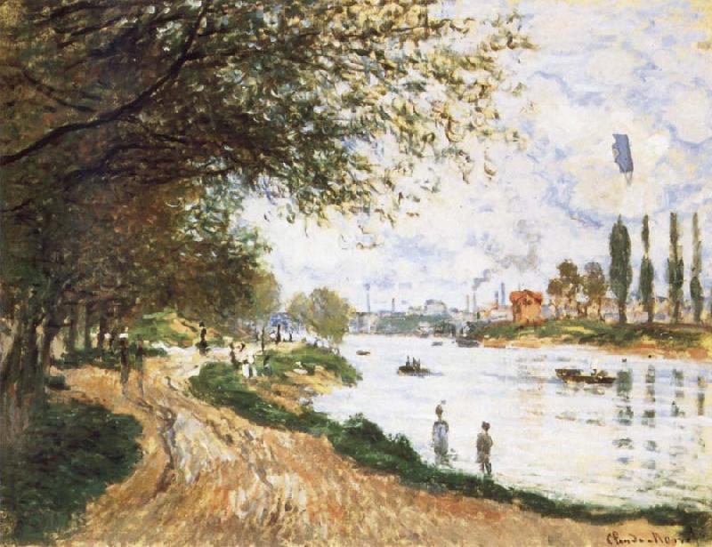 Claude Monet The Isle La Grande Jatte France oil painting art